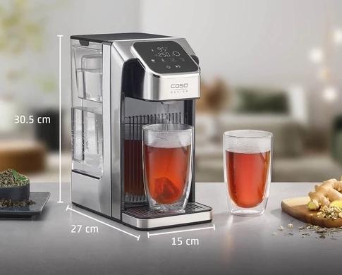 ngrohës uji CASO HW 770 Advanced 2.7L 2200-2600W, inox/zi