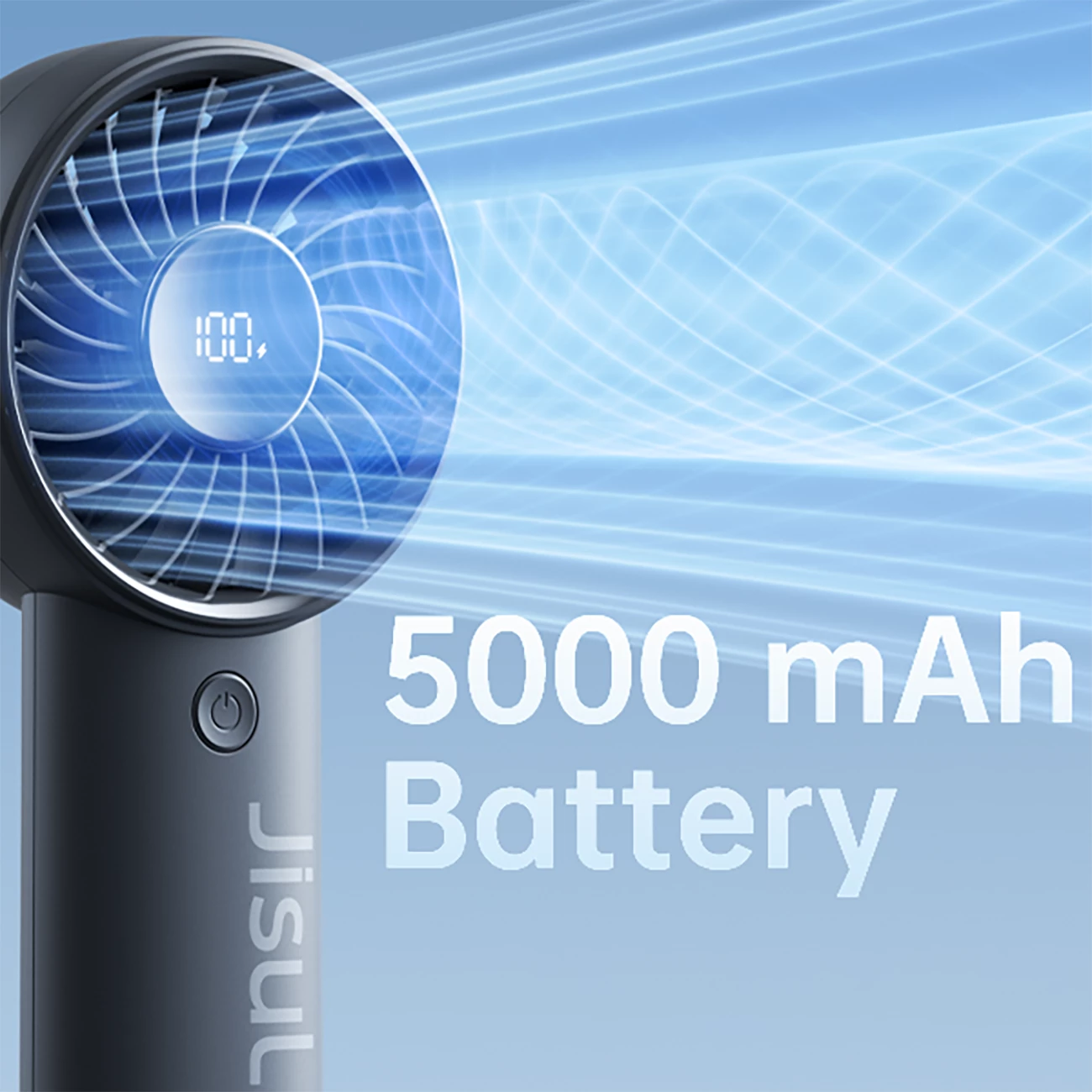 Ventilator dore Jisulife Life4, 5000mAh, USB-C, i zi