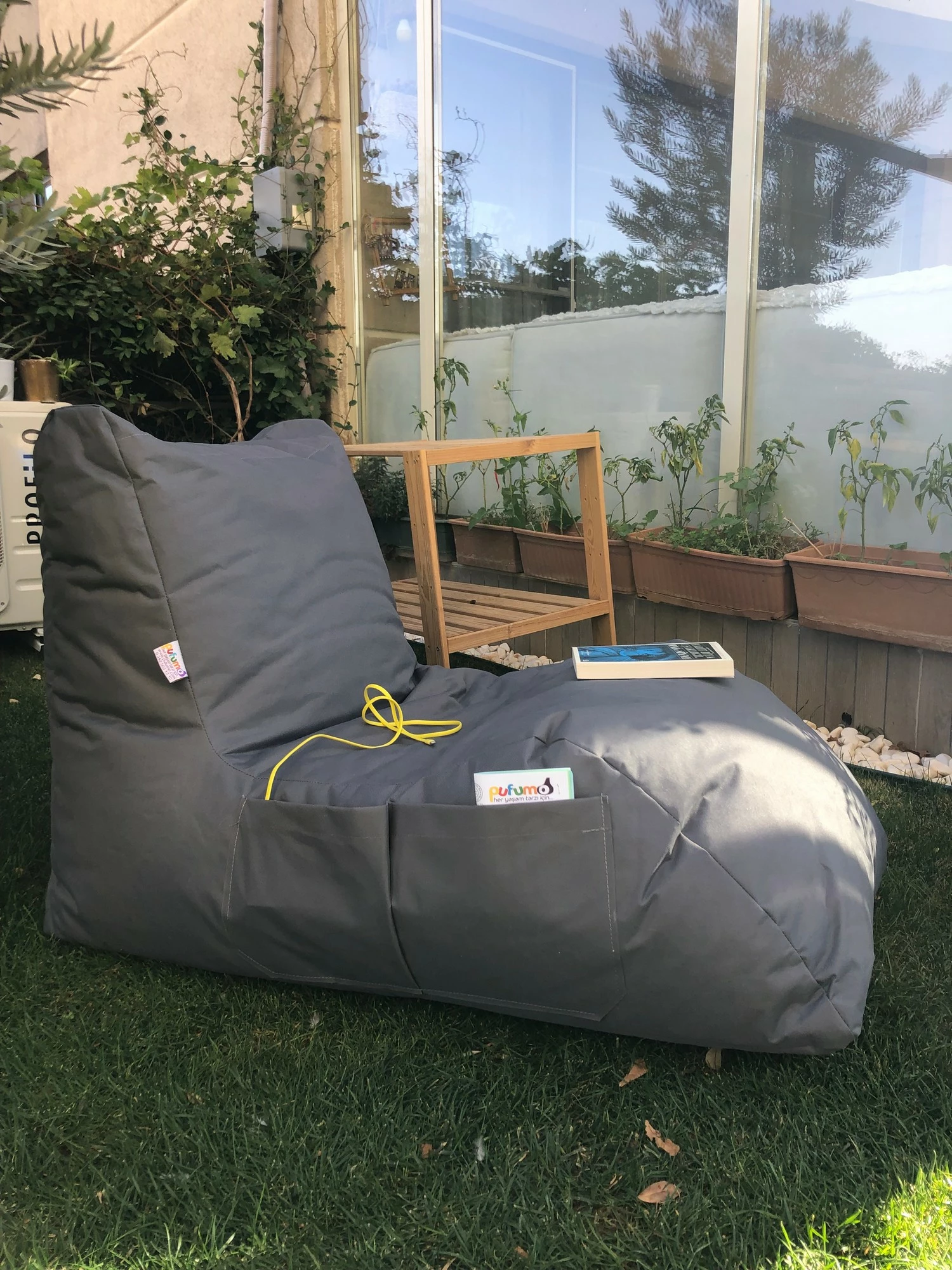 Qebe për relaks, ngjyrë gri, Atelier del Sofa, Daybed