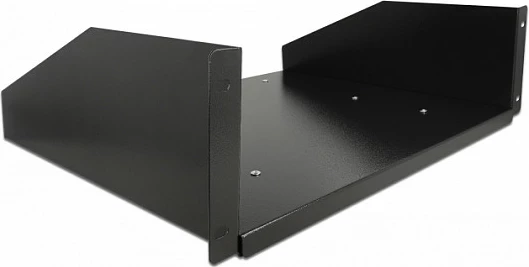 Raft rrëshqitës për rack 19" DeLOCK 3U, i zi