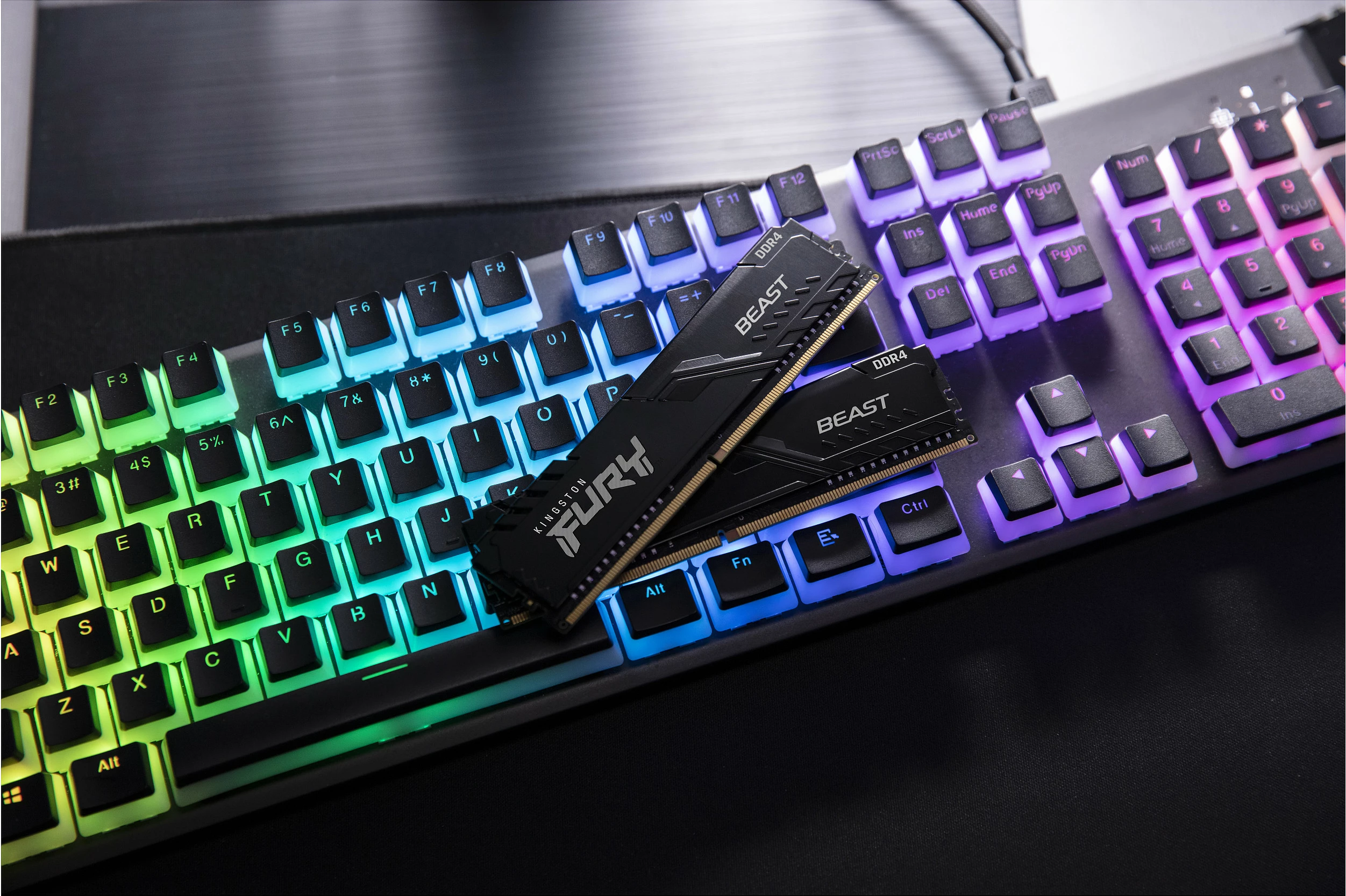 RAM Memorje Kingston FURY 16GB 3200MT/s DDR4 CL16 DIMM (Kit of 2) Beast Black