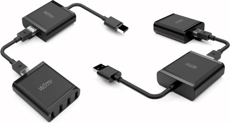 Zgjatues USB2.0 Unitek Y-2516, 4xUSB, 60m, i zi