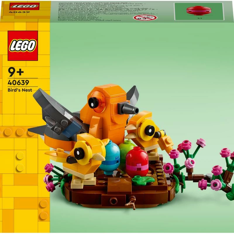Set ndërtimi LEGO, LEGO, 40639 Bird's Nest, 9+ vjeç, multingjyrësh