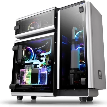 Kasë Thermaltake Level 20 TG Ultra Tower, 3 ventilatorë, xham i temperuar, RGB