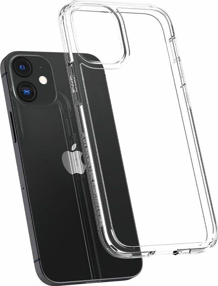 Mbështjellës Spigen Ultra Hybrid për iPhone 12 mini, Transparent