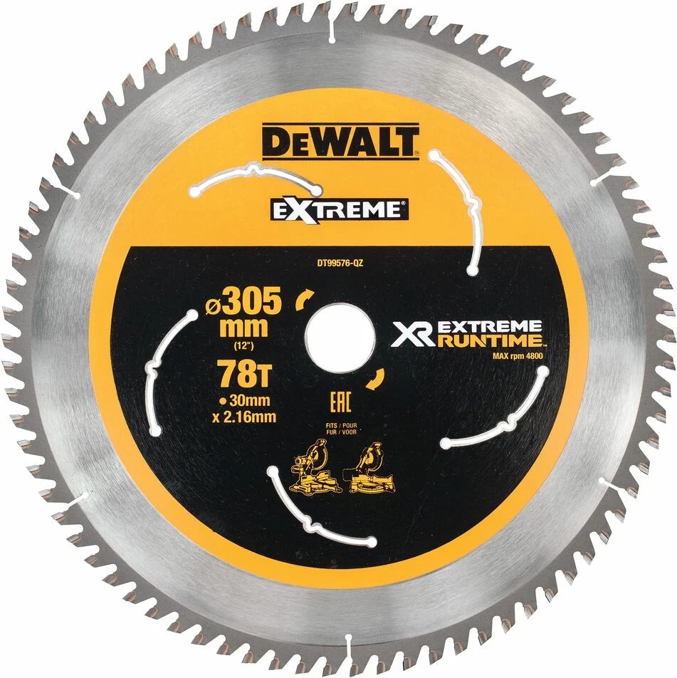 Disk sharre Dewalt DT99576 305mm x 30mm 78T