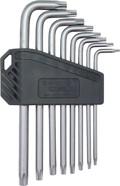 Set imbusash TX Würth, Redstripe, TX9-40, 8copë