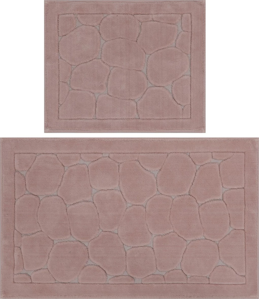 Set tapetash për banjo (2 copë), Mijölnir, Lino - pluhur rozë