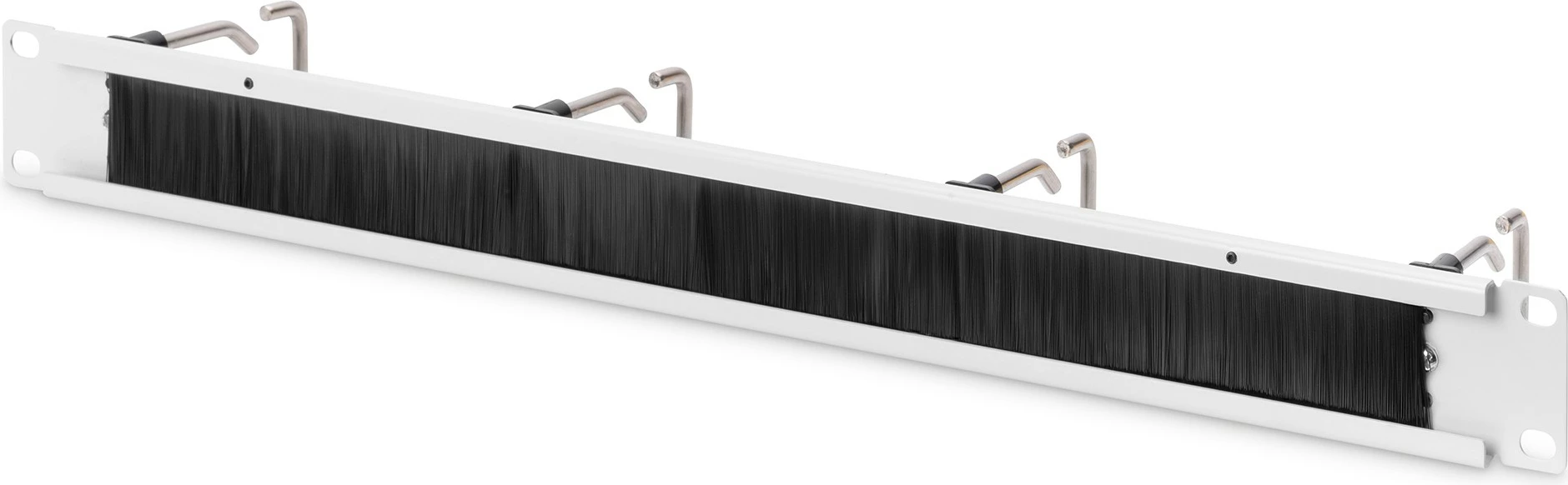 Panel menaxhimi kabllosh Digitus 1U, për kasë 19", çelik, gri