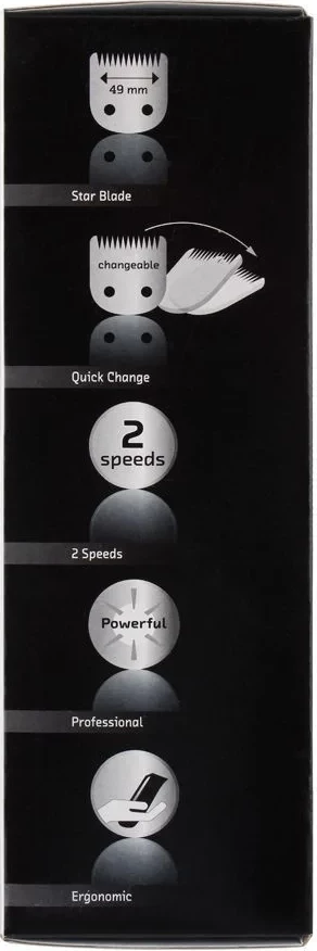 Makinë për qethje Moser Class 45, 1245-0060, e zezë