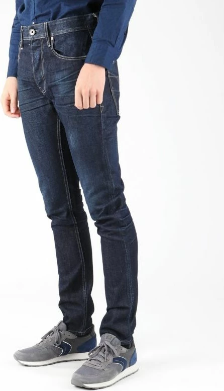 Jeans për meshkuj Guess, të kaltra