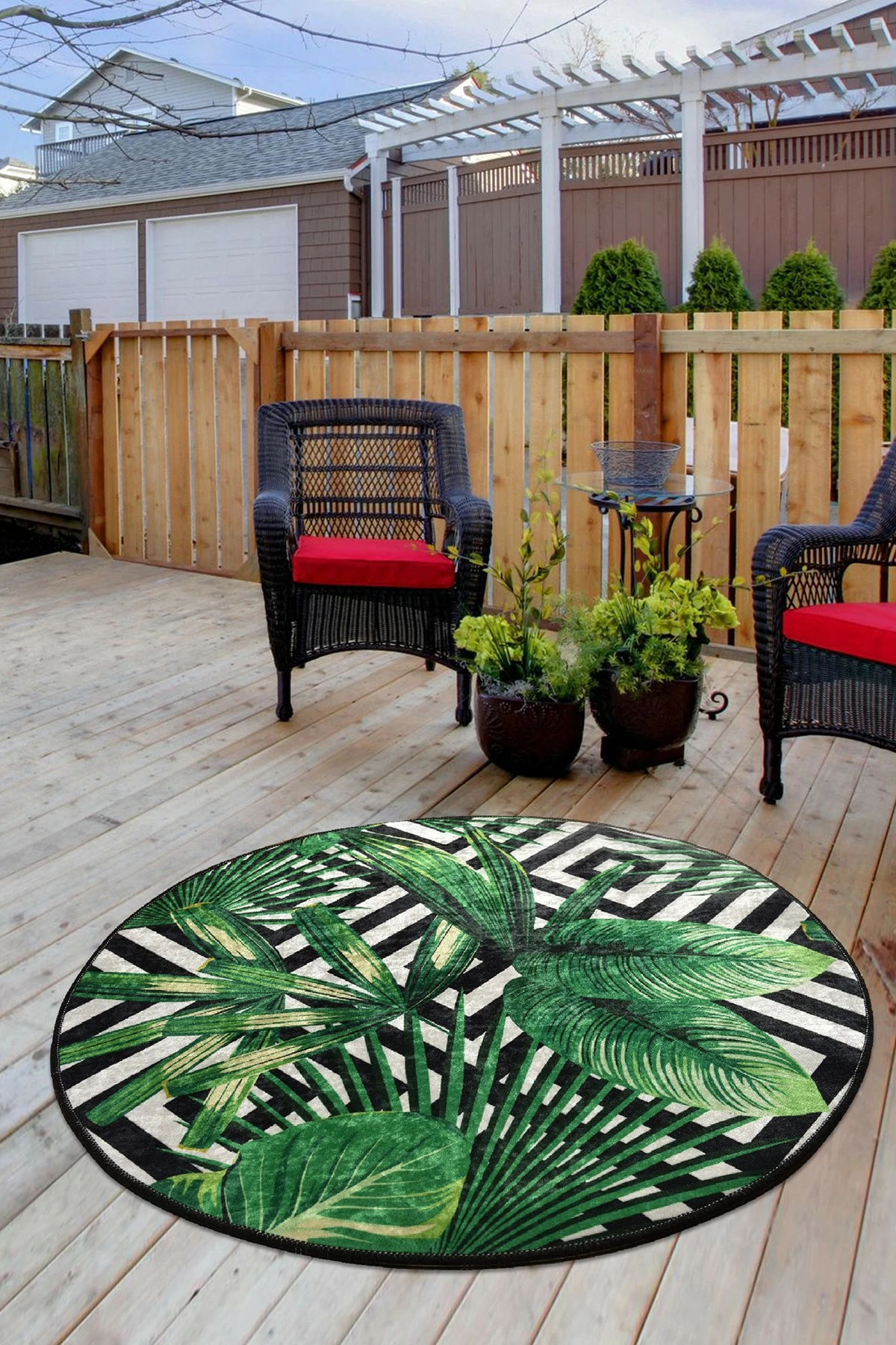 Qilim Tropic, 100 cm, Conceptum Hypnose, ngjyrë e gjelbër