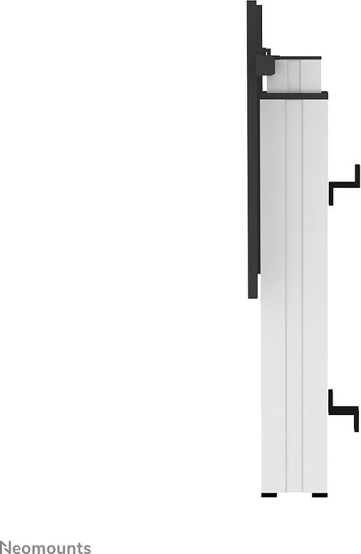 Mbajtëse muri elektrike për TV/monitor Neomounts (Newstar), 42-100", max 130 kg, VESA 200x200-800x600, argjendtë