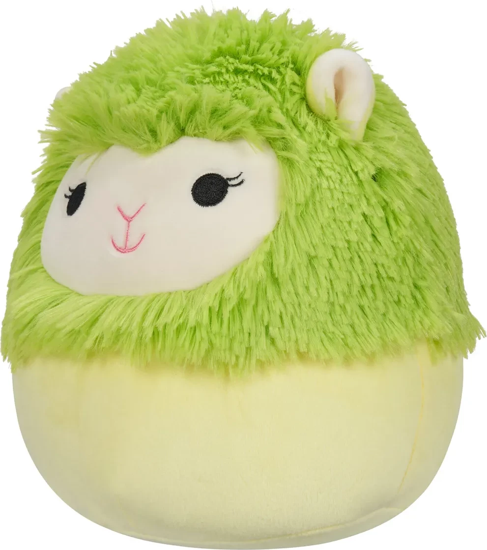 Original Squishmallows 7.5-Inch Soft Toy - Cavaleri the Green Alpaca