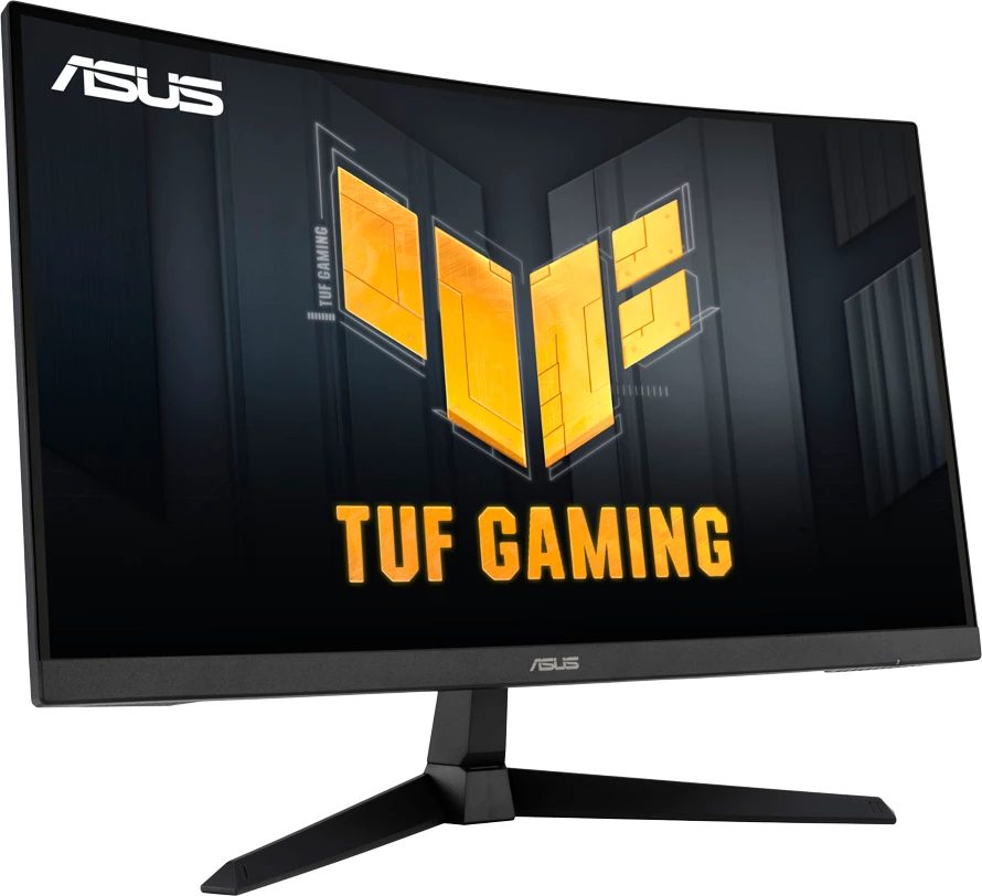 Monitor gaming ASUS TUF Gaming VG27VQM1B 27\" FHD 280Hz VA i lakuar 1500R 1ms FreeSync Premium, i zi