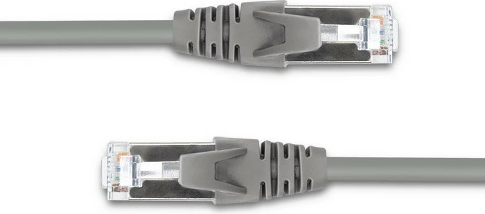 Kabllo rrjeti Qoltec Patch Cord CAT5e, 3m, RJ-45, Gri