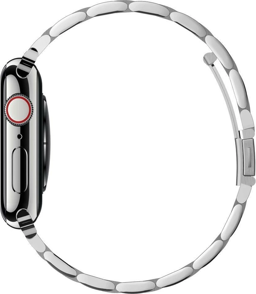 Rrip ore Spigen Modern Fit çelik inox për Apple Watch 4/5/6/7/8/SE 38/40/41 mm, argjend, 1 copë