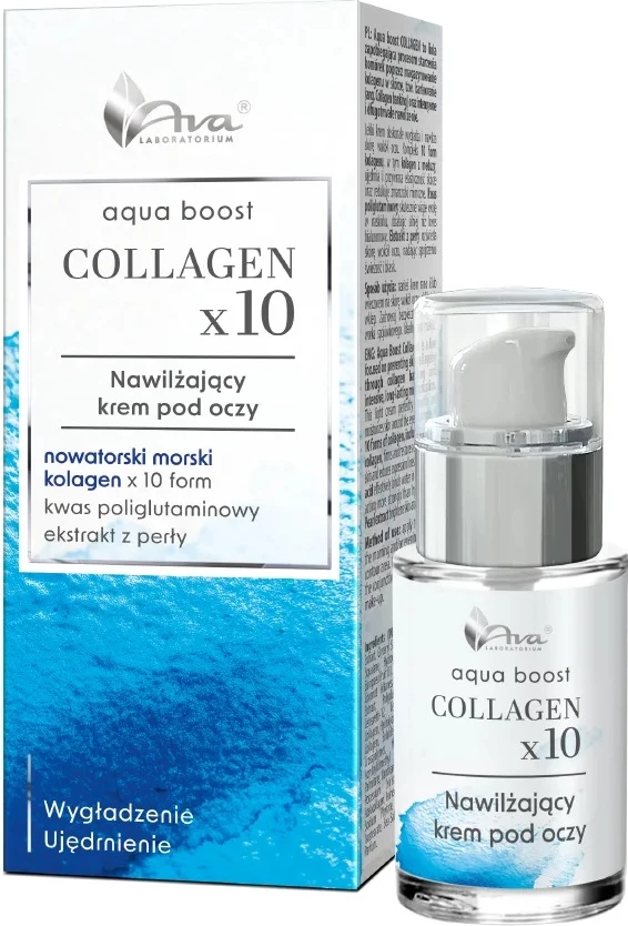 Krem për sy Ava Laboratorium Aqua Boost Collagen x10 për femra 15ml