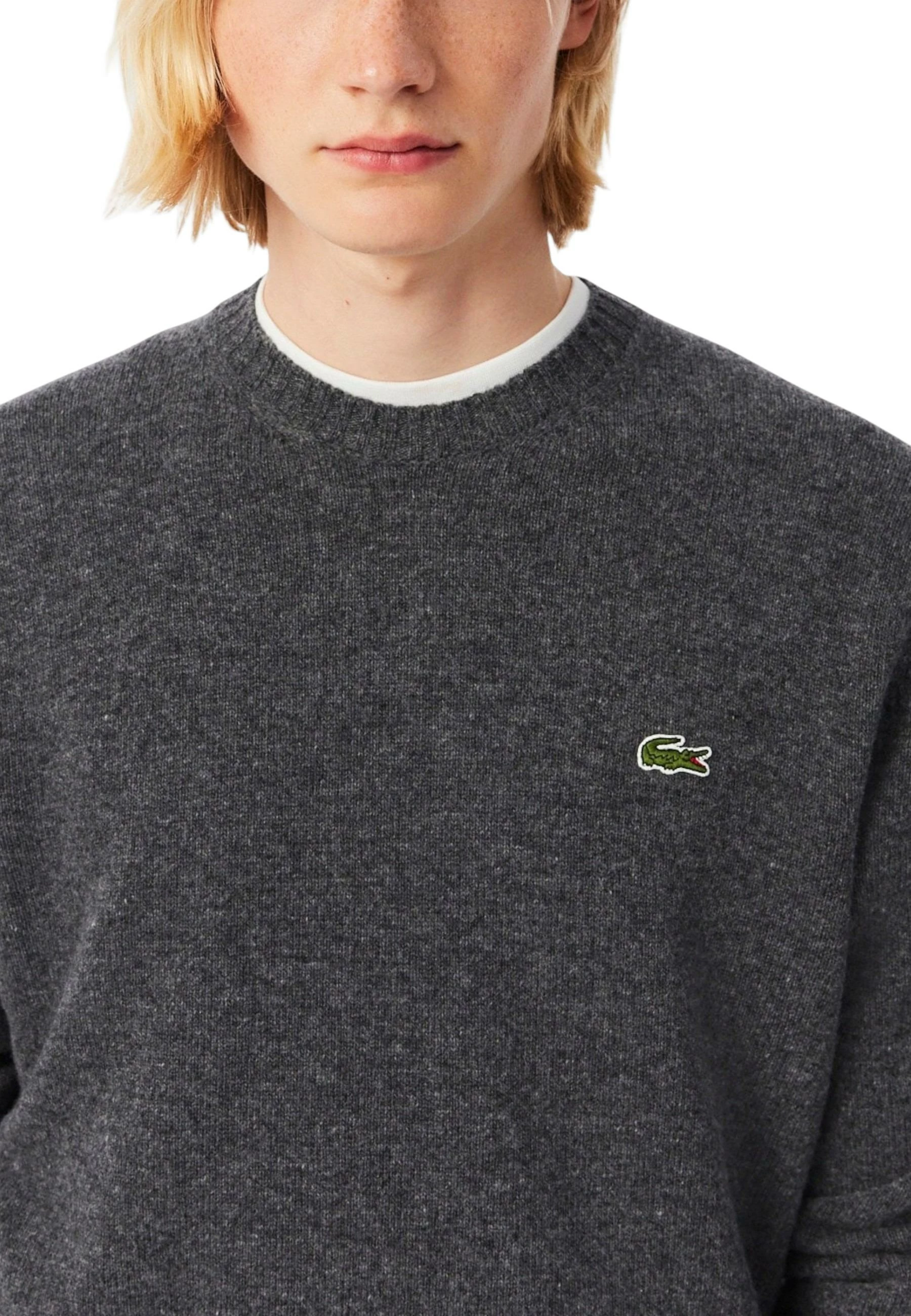 Xhemper për meshkuj Lacoste AH2916-00, gri [Madhësia: L]