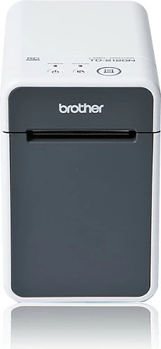 Printer etiketash Brother TD-2125NWB, termal direkt, 203 DPI, Wi‑Fi/Bluetooth/Ethernet, bardh e zi