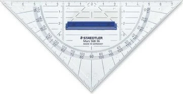 Rigor Mars 568 STAEDTLER, 16 cm, transparent