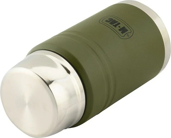 Termos ushqimi M-TAC UN-R02-750A me lugë të palosshme, 750 ml, jeshile ulliri