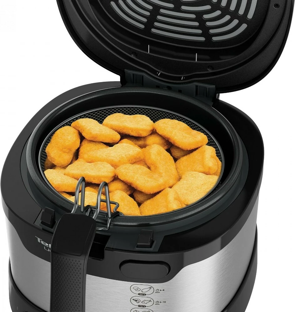 Friterë Tefal Uno M FF215D30, 1.8L, 1600W, inoks/zi