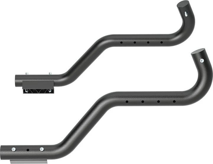 Kit mbajtëse flight sim Oplite GTR S3/S8 Full Force, kompatibil me Thrustmaster HOTAS dhe Logitech/Saitek, i zi
