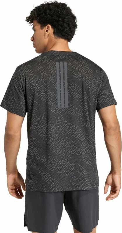 Maicë për meshkuj adidas D4T Power Aop Tee KF3097, e zezë