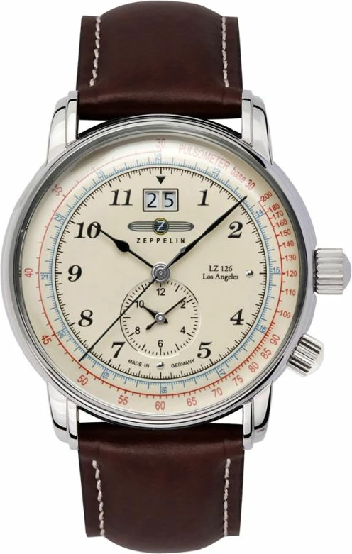 Orë dore për meshkuj Zeppelin, e zezë