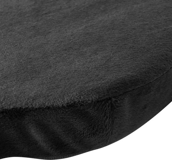 Jastëk memory foam për karrige UVI UVICMCFC, ergonomik me mbulesë të heqshme anti-rrëshqitëse, gri e errët