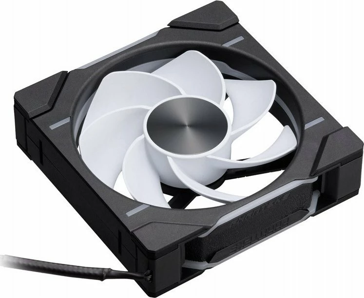 Ventilator kasë PC Phanteks D30-120 D-RGB Reverse, 120mm, PWM 4-pin, 3 copë, i zi