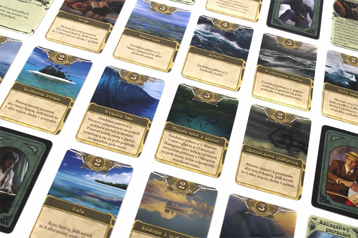 Lojë tavoline Rebel Odmęty Grozy (Abyss of Horrors), 3-6 lojtarë, 240 min, 14+, version polonisht