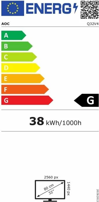 Monitor AOC Q32V4 31.5" IPS QHD 75Hz