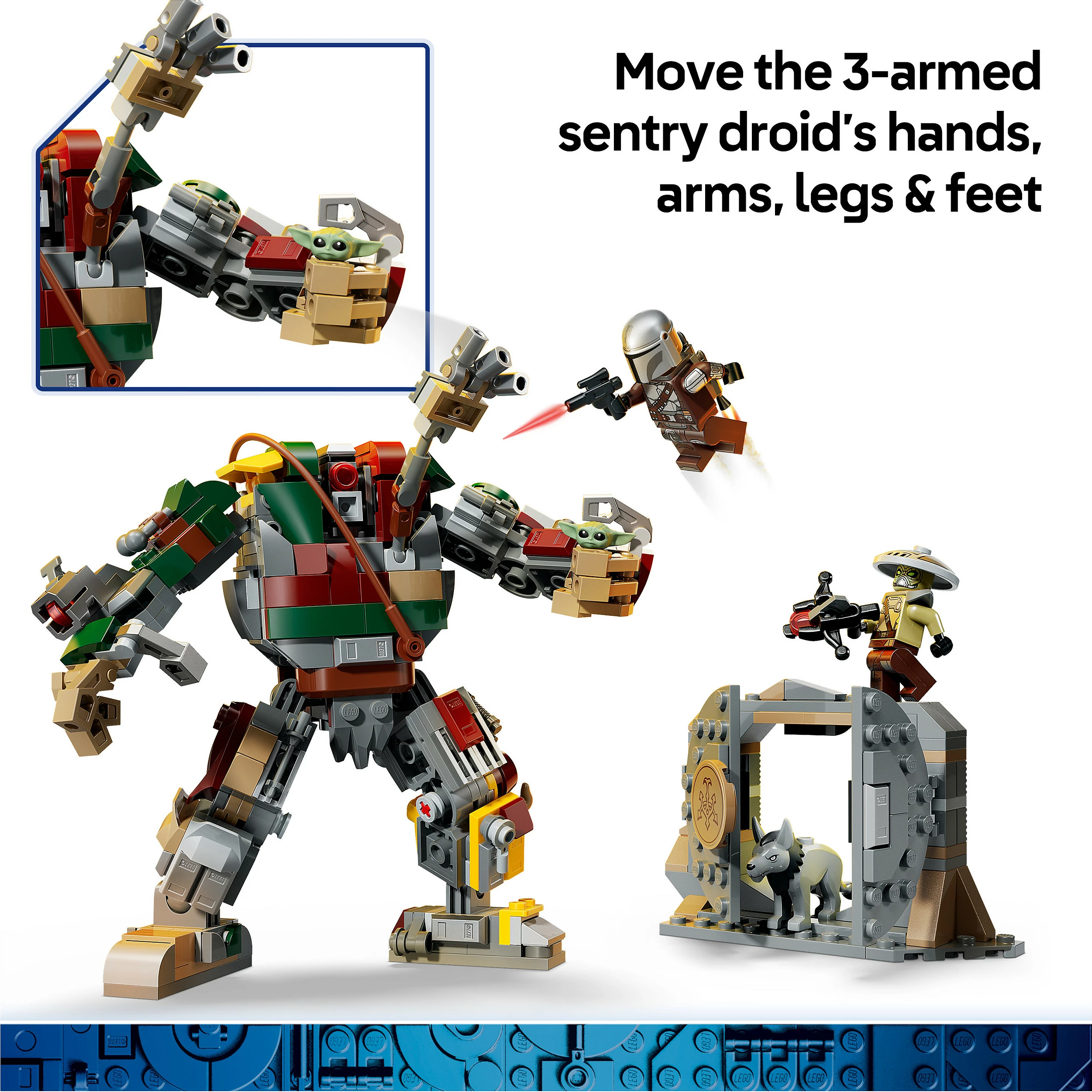 Set ndërtimi LEGO Star Wars 75451 Hutt Palace Showdown, 415 copë, 9+