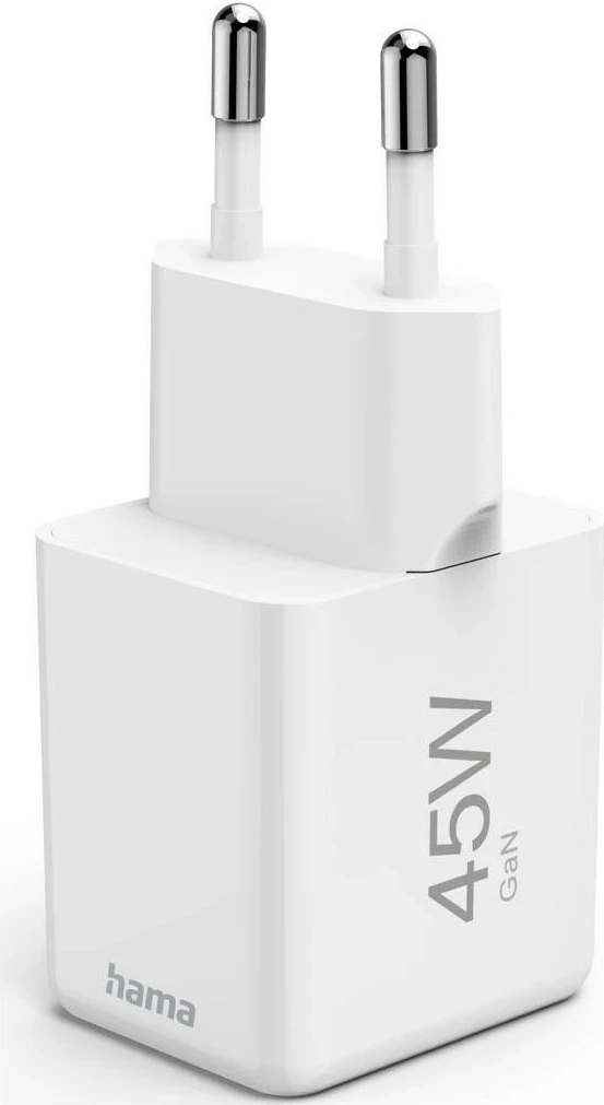 Karikues rrjeti Hama supermini 45W GaN PD/QC 1x USB-C, bardhë