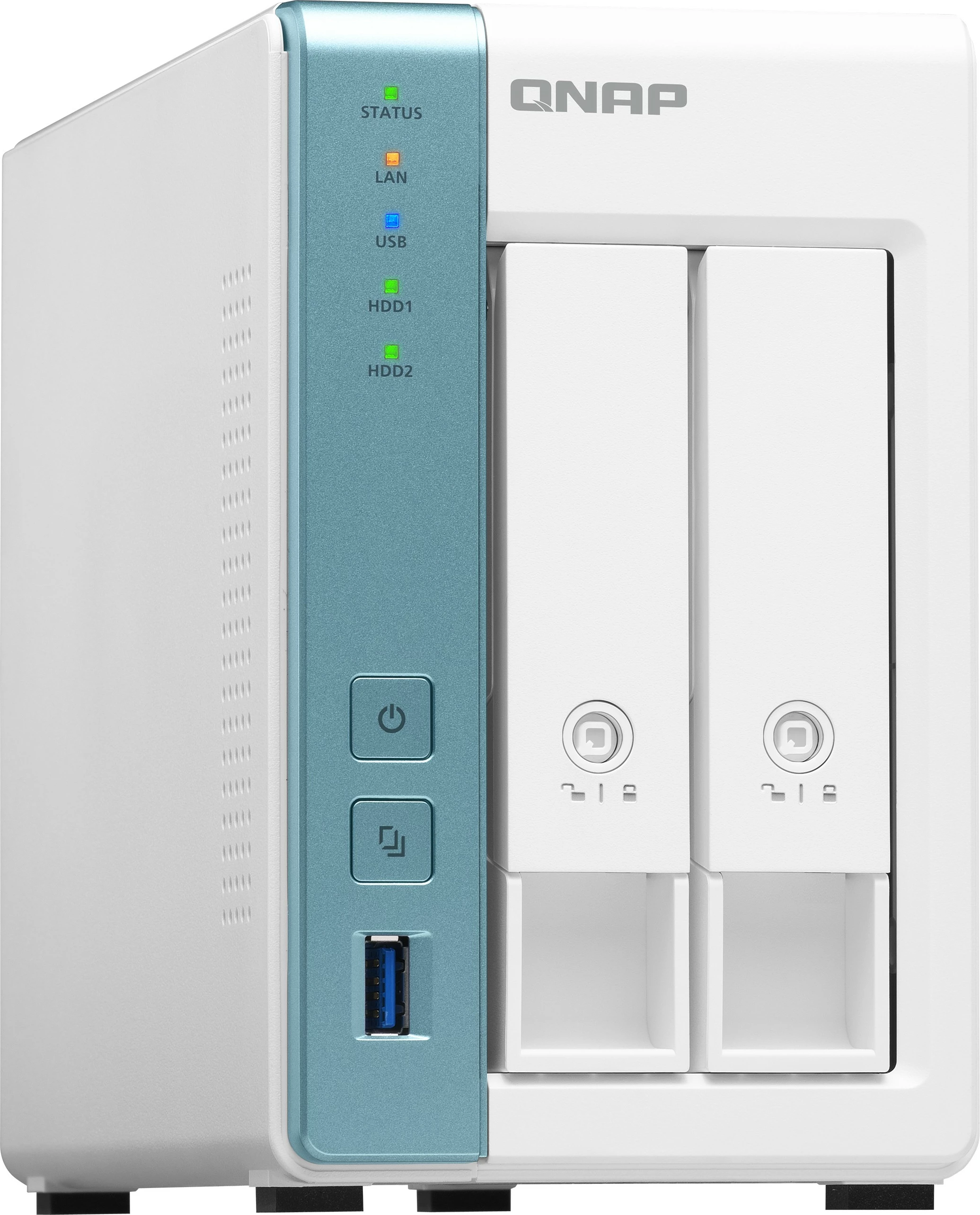 NAS QNAP TS-233, Mini Tower, ARM Cortex-A55, 2 GB, QNAP QTS