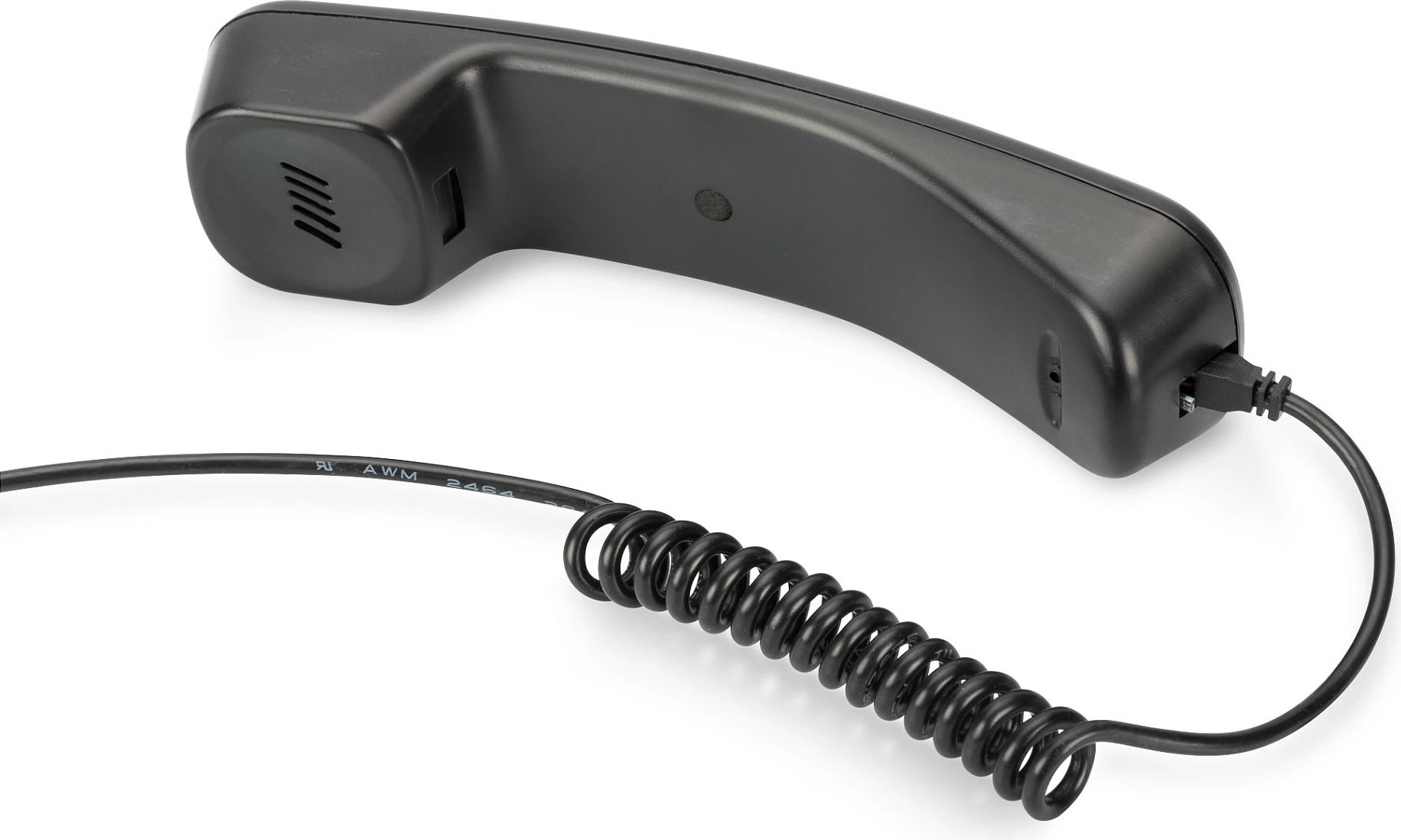 Dorezë telefoni USB Digitus, për PC/Skype, USB-A në RJ10, kabllo 1.8-1.9 m, e zezë
