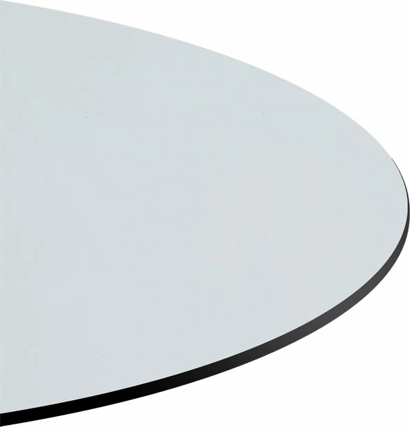 Sipërfaqe tavoline Fervor HPL ngjyrë fildishi D69cm 12mm trashësi