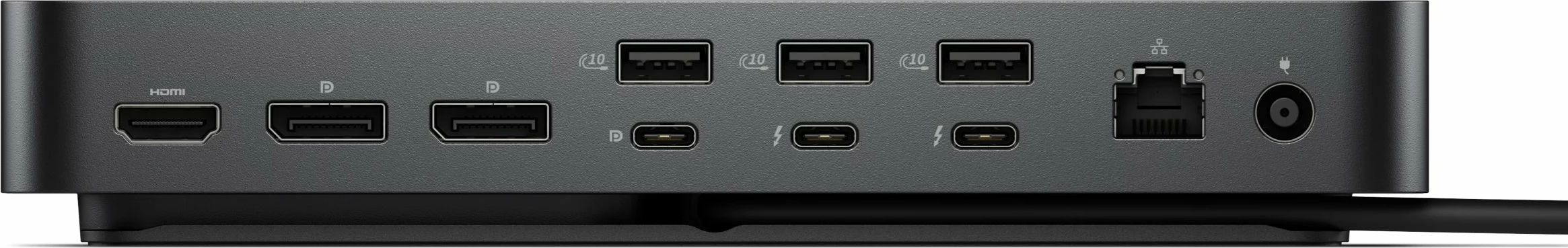 Stacion dokimi Dell Pro Thunderbolt 5 WD25TB5 (210-BTHZ), Power Delivery deri 300W, 2x DisplayPort + HDMI, 2.5GbE, i zi