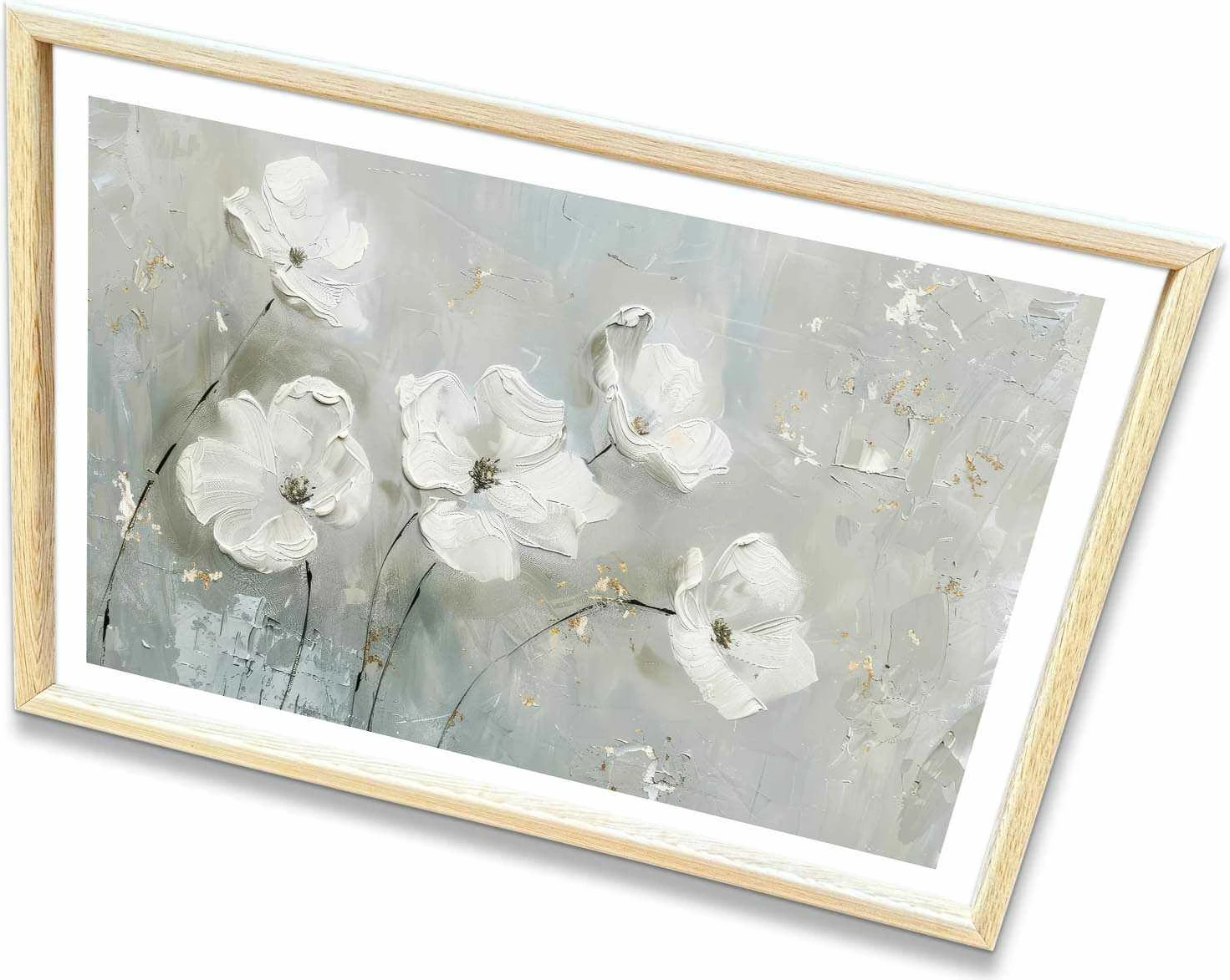 Pikturë dekorative me kornizë MDF Wallity, Ahswabisabi-004, 42x62cm