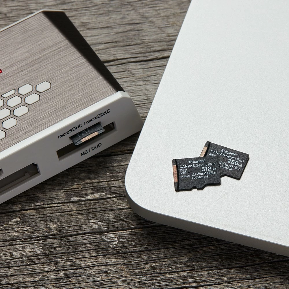 MicroSDXC Kingston Canvas Select Plus 512GB, Class 10, UHS-I, e zezë