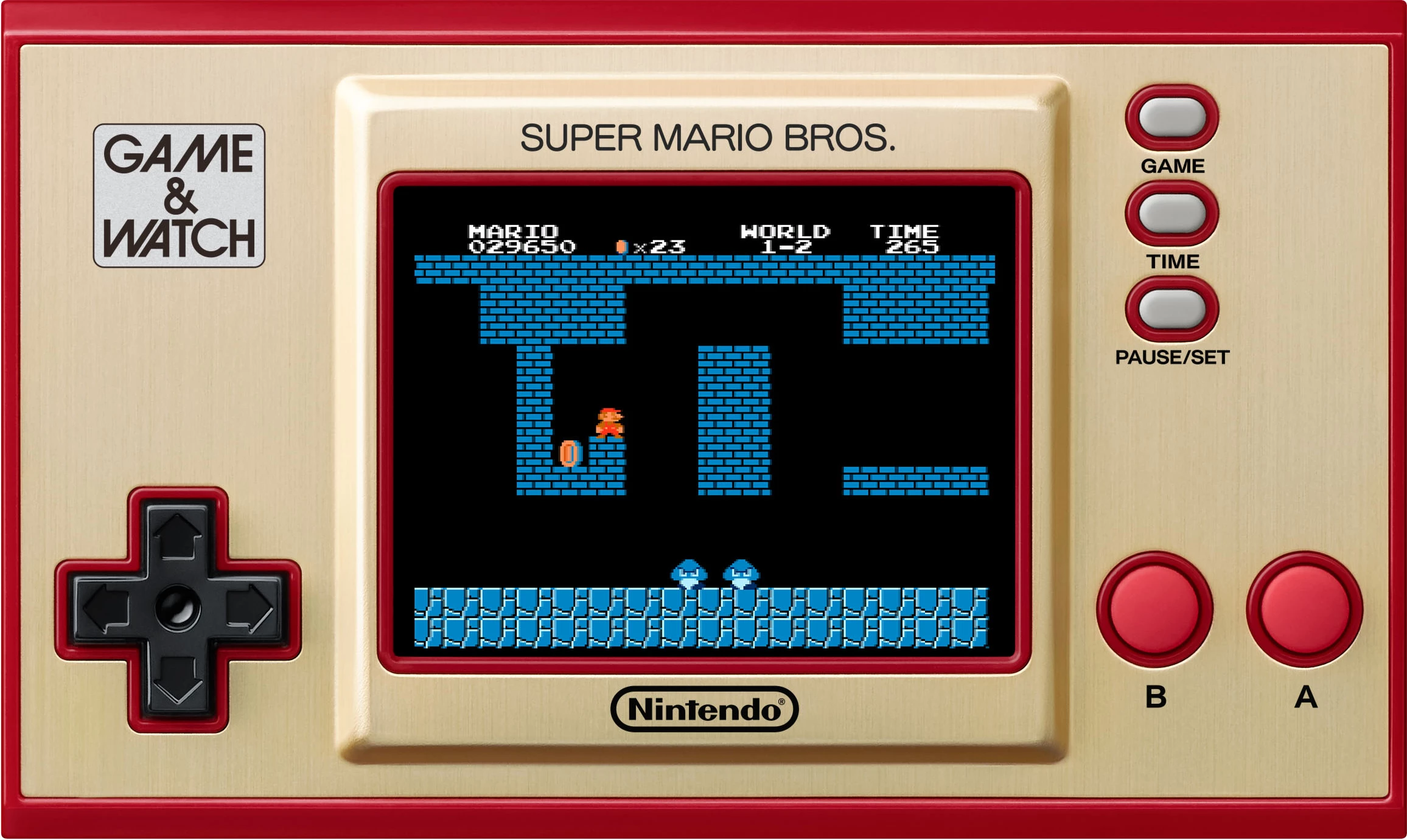 Konsolë portative Nintendo Game & Watch Super Mario Bros, ekran ngjyrë