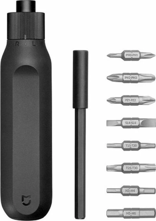 Set kaçavidë me racet Xiaomi Mi 16-in-1 BHR4779GL me 16 bita + zgjatim 110mm, e zezë