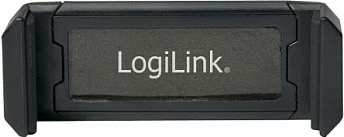 Karikues veture USB LogiLink, 2 porta + mbajtëse telefoni, e zezë