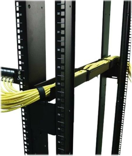 Menaxhim kabllosh anësor, APC AR8008BLK, tabakë kabllosh për raft/rack, e zezë