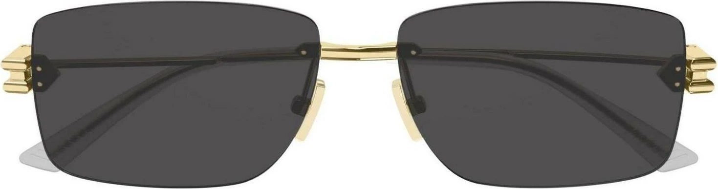 Syze dielli për meshkuj Bottega Veneta BV1126S 002, të arta [Madhësia: 58]