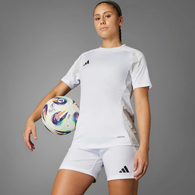 Top për femra adidas, i bardhë/vjollcë [Madhësia: 5]