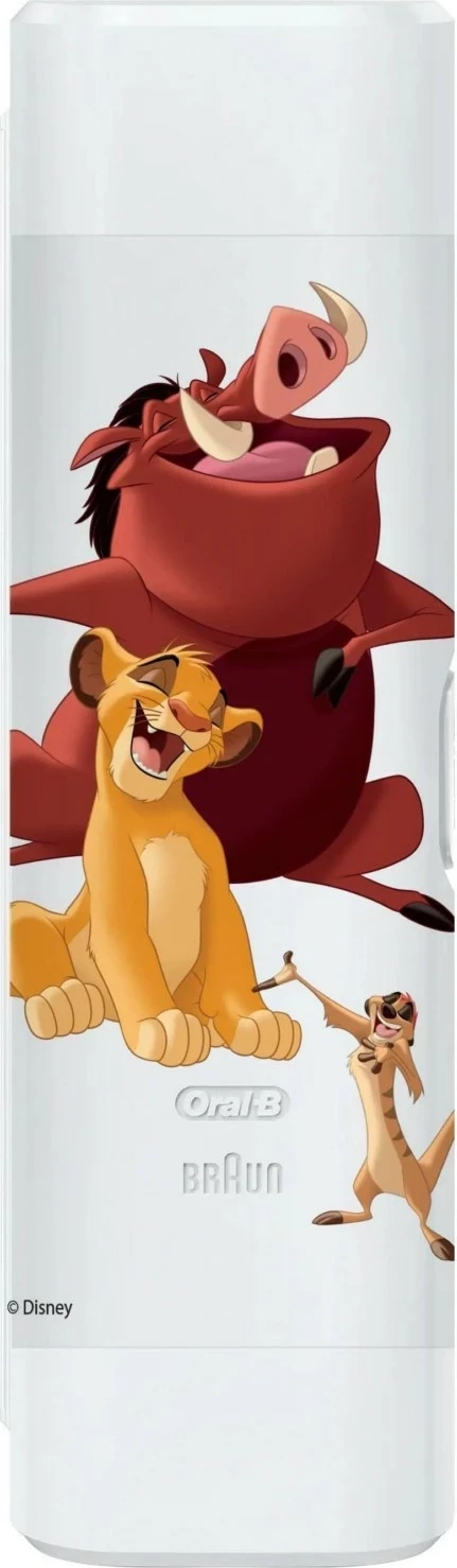 Furçë dhëmbësh elektrike Oral-B Vitality Pro D103 Kids Lion King, e kuqe, me etui