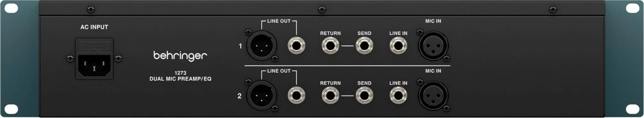 Preamplifikator mikrofoni Behringer 1273, Teal
